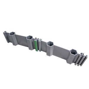 Foglio di plastica fabbrica vendita diretta U tipo Pvc Multilock foglio sintetico palificazione muri di sostegno in vinile - Product Image 3