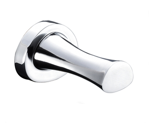<span class=keywords><strong>New</strong></span> Khách Sạn & Nhà Thiết Kế Phòng Tắm Duy Nhất Kẽm Khăn Hook Chrome Coat Robe Hook - Product Image 1