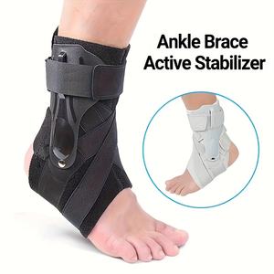 Attelles ajustables orthopédiques de compression pour la cheville, soutien et protection contre les entorses, attelle de cheville pour le basketball pour hommes et femmes - Product Image 1