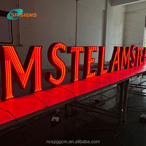 Shengpeng กระจกนีออนหลายชั้นกลางแจ้งติดสัญลักษณ์, กระจกอินฟินิตี้ไฟ LED สัญลักษณ์ตัวอักษรสัญลักษณ์ธุรกิจสำหรับศิลปะผนังในร่ม - Product Image 4