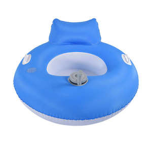Flotteur gonflable de <span class=keywords><strong>tube</strong></span> de rivière pour adultes Tubes motorisés résistants flottant avec dossier pour la plage de l'eau d'été de fête - Product Image 1