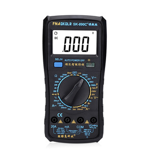 Multímetro digital Fnagkglr Sk890C 1000V 20A con apagado automático, retroiluminación y función de sonido. - Product Image 1