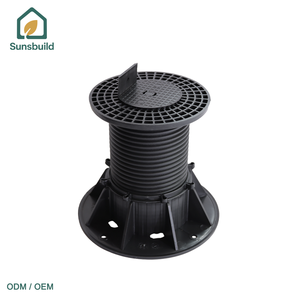 Top-Rated High Performance ISO <b>Certification</b> Deck Pedestal <b>Systems</b> Adjustable Decking Risers For Pedestal Paver Edge Detail - Product Image 5