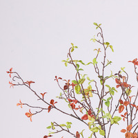 Bouquet artificiel doux au toucher, branches séchées haut de gamme, feuilles de printemps et d'automne, longues branches dégagées, vigne séchée