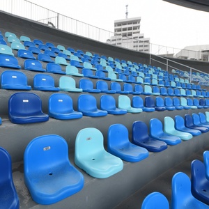ACT SEATING Heavy Duty Waterproof Compact HDPE <strong>Blow</strong> Molded <strong>Fixed</strong> Stadium/Gym Seats for Old Sports Venue Renovation CS-ZKBS-P - Product Image 1