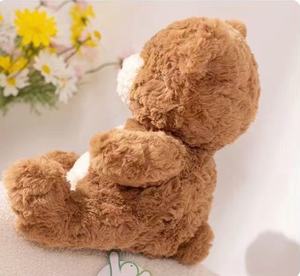 Supersüßer Bären-Plüschtier Kleine Plüschpuppe als Geburtstagsgeschenk für Kinder Gefüllt mit PP-Baumwolle - Product Image 3