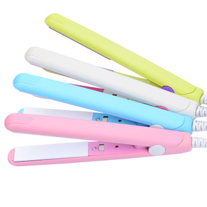 Nuevo Mini plancha de pelo 12v de carga de coche Mini alisador de pelo con colores/ - Product Image 1