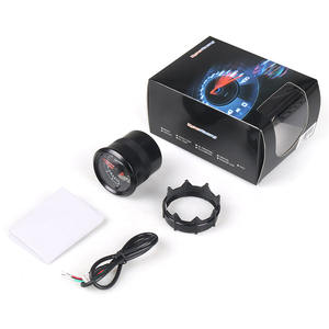 Jauge de rapport air-carburant analogique + numérique haute vitesse 52 mm, affichage coloré, pièces électriques de réglage universelles 12 V, instrument - Product Image 4