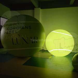 Arche gonflable géante en PVC de 2m, 3m, 5m, en forme de ballon de tennis, pour décoration promotionnelle, publicitaire, imperméable et imprimée anti-UV - Product Image 4