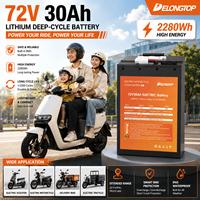 Batterie lithium haute capacité 72V 30Ah pour moto électrique, scooter électrique, vélo électrique, deux roues, batterie rechargeable avec BMS