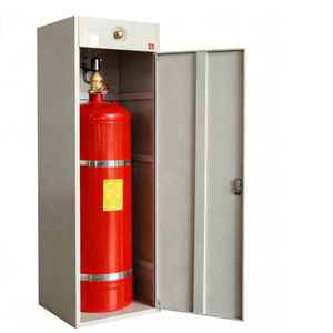 Armoire d'extinction d'incendie HFC-227ea 120L*2 WK en acier rouge de qualité industrielle pour bibliothèques - Product Image 5