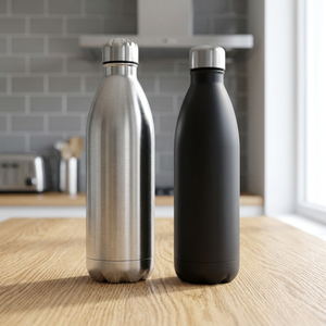 Bouteille isotherme portable en acier inoxydable de 750 ml, anti-fuite, conservation de la chaleur 12-24 heures, logo personnalisé - Product Image 1