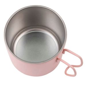 แก้วกาแฟแบบพกพา สแตนเลสสองชั้น พิมพ์ลายโลโก้ - Product Image 4