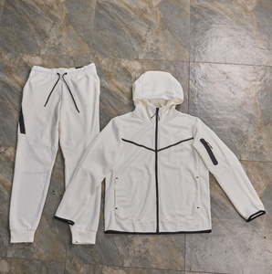 Sudadera con <span class=keywords><strong>capucha</strong></span> doble <span class=keywords><strong>Shark</strong></span> 2025 de marca de moda, diseño de diseñador, al por mayor, nueva, para hombre, con cremallera, traje deportivo técnico - Product Image 6