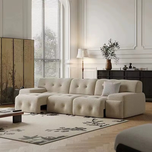 Canapé convertible moderne électrique trois places, divano, meubles de salon, canapé-lit futon, fournisseur chinois personnalisé - Product Image 3