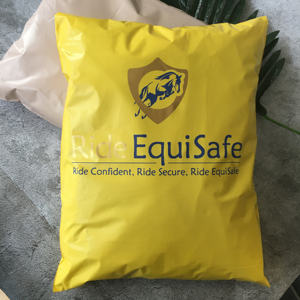 Bolsa de Envío para Bikinis y Pelucas con su Propio Logotipo, Bolsas de Correo Personalizadas Biodegradables, Bolsa de Poliéster Mate Beige - Product Image 4