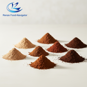 Polvere di Cacao Alcalinizzata Premium Marrone Scuro a Basso Contenuto di Grassi 10-12% Fornitura all'Ingrosso Sacchi da 25kg per Alimenti e Bevande - Product Image 4