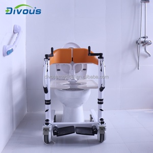 Multi-Function Manual Transfer <b>Chair</b> & <b>Commode</b> Lifting Machine Nursing Rehabilitation Therapy Supplies - Product Image 5