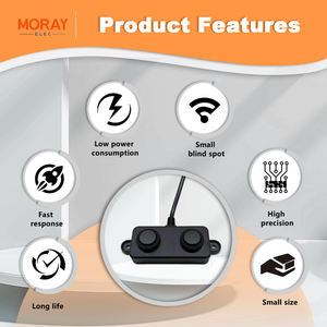 Moray ME101 Kleiner Toter-Winkel-Sensor mit RS485-Ausgang, Schnellansprechender Ultraschall-Wassertank-Füllstandsanzeiger - Product Image 4
