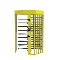 Tourniquet optique intelligent pleine hauteur avec lecteur NFC/Carte/QR/RFID/IC, reconnaissance faciale, contrôle d'accès et comptage anti-collision