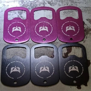 스테인리스 스틸 독택 병따개 키링 키체인 - Product Image 4