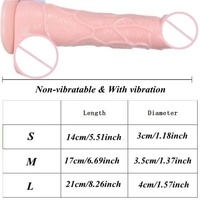 Jouets sexuels de masturbation féminine populaires gode anal télescopique énorme sangle sur gros gode vibrateur gode réaliste pour les femmes