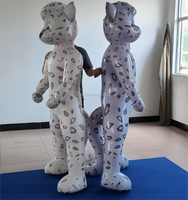 Costume gonflable Léopard des neiges pour adulte, idéal pour les événements festifs - Meilleures ventes