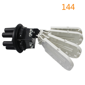 96 144 288 dọc sợi quang tham gia hộp FTTH sợi mối nối kết thúc đóng cửa FTTH 3 trong 3 ra mối nối đóng cửa - Product Image 3
