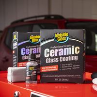 Vente directe d'usine : Revêtement céramique pour vitres, qualité professionnelle, protection hydrophobe pour pare-brise, résistant à la chaleur, double vitrage.