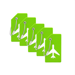 Thẻ Túi Tên Thiết Kế Theo Yêu Cầu Của Phi Hành Đoàn Du Lịch Nhiều Màu Sắc Cá Nhân Thẻ Hành Lý Silicon Lưu Niệm Trên Máy Bay Có Dây Khóa - Product Image 5