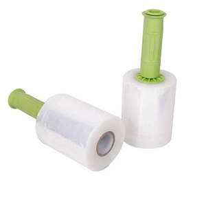 Store Transparent 5 Inch 80 Gauge <b>Shrink</b> Film <b>Shrink</b> Mini Wrap with Dispenser Pallet Wrap Stretch Film <b>Plastic</b> Wrap Industrial - Product Image 1