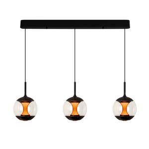 Đèn chùm toàn nhà bằng kính hiện đại của Ý Ánh sáng tối giản toàn phổ Bảo vệ mắt Treo đèn chùm phòng ăn Đèn ngủ - Product Image 5