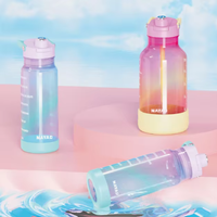 Bouteille d'eau pour le sport Bouteille d'eau en plastique Vente en gros