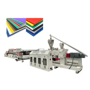 PVC Foam Board Colored Co-extruded Kitchen Cabinet Interior Decoration Plank Manufacturing Extrusion Machine