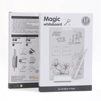 Tableau magnétique effaçable portable de 10 pouces à microcapsules, protection oculaire, bloc-notes réutilisable, accessoires pédagogiques scolaires