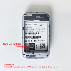 Router WiFi de Bolsillo Portátil MF20 de 3000 mAh con Ranura para Tarjeta SIM Desbloqueada, Compatible con WiFi6 - Product Image 5