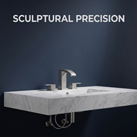 Robinet de salle de bain mural en acier inoxydable 304, double poignée, mitigeur de lavabo à cartouche céramique, eau chaude et froide, style classique