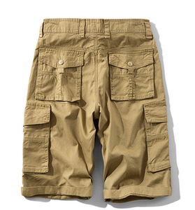 Pantalones Cortos Cargo de Algodón para <span class=keywords><strong>Hombre</strong></span>, Talla Grande, con Múltiples Bolsillos, para Deportes al Aire Libre y Moda Casual, Verano 2026 - Product Image 5