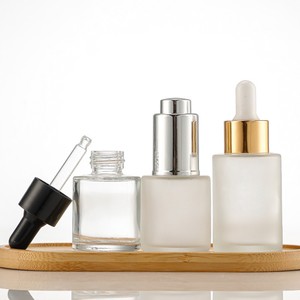 Flaconi in Vetro Vuoti Rotondi da 10ml, 20ml, 50ml con Tappo Contagocce a Pompa <span class=keywords><strong>per</strong></span> Contenitori di Lozioni, Oli e Cosmetici - Product Image 6