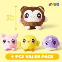 Jouets en peluche à rebond rapide, animaux à presser, anti-stress, kawaii, unisexe, cadeaux d'anniversaire pour enfants