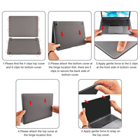 Coque pour macbook pro 13.3 A2289 A2251 A2338 2020, étui résistant aux égratignures, couleur mat et rigide pour ordinateur portable