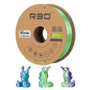 Filament d'impression 3D <span class=keywords><strong>R3D</strong></span> Tricolor 2 <span class=keywords><strong>PLA</strong></span>, 3 couleurs en 1, diamètre 1,75 mm, tolérance 0,02 mm, 190-220, longueur 330 m, certifié ROHS/ISO - Product Image 1