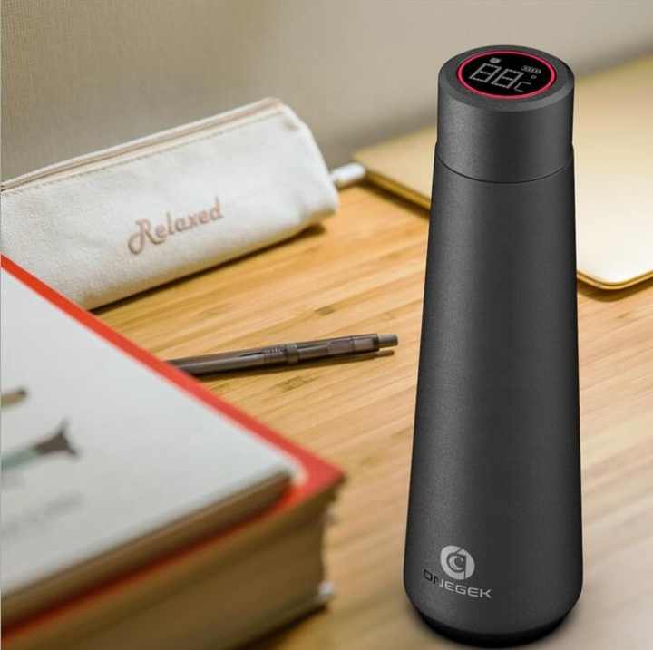 Custom Vacuum Insulated Stainless Steel Smart Water Bottle