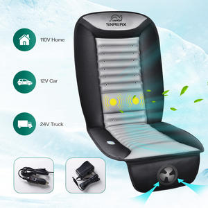 Fabrik Großhandel Kühlung Autos itz Kissen Massage Vibration Luft Belüfteter Lüfter Klimaanlage Kühler Kissen Massage gerät - Product Image 5