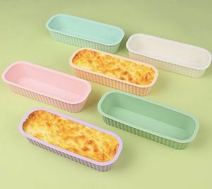 482 ° Moule à pain en silicone résistant à la chaleur pour friteuse à air et four, moule rectangulaire antiadhésif pour gâteau, tapis de cuisson réutilisable pour pain au levain - Product Image 4