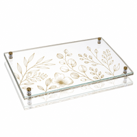 Support d'affichage magnétique en acrylique transparent personnalisé, porte-étiquette de prix, porte-carte de visite en lucite pour bureau, magasin, restaurant
