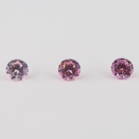 HanYu toutes couleurs 3A 8mm taille ronde CZ pierres précieuses en vrac zircone cubique