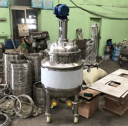 Вакуумная ферментация вина высокого давления, резервуар для химического реактора из нержавеющей стали с рубашкой