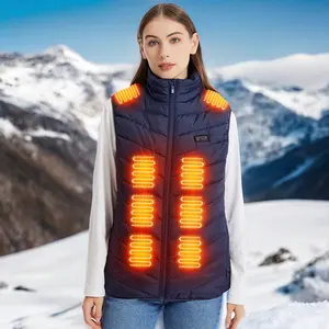 S-6XL Suitable Size Comfortable Electric Heated Vest Without Wearing Bulky Clothes