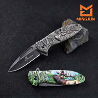 Couteau pliant de gros pour usine, haute dureté, couteau de survie extérieur, couteau de survie portable pour l'extérieur